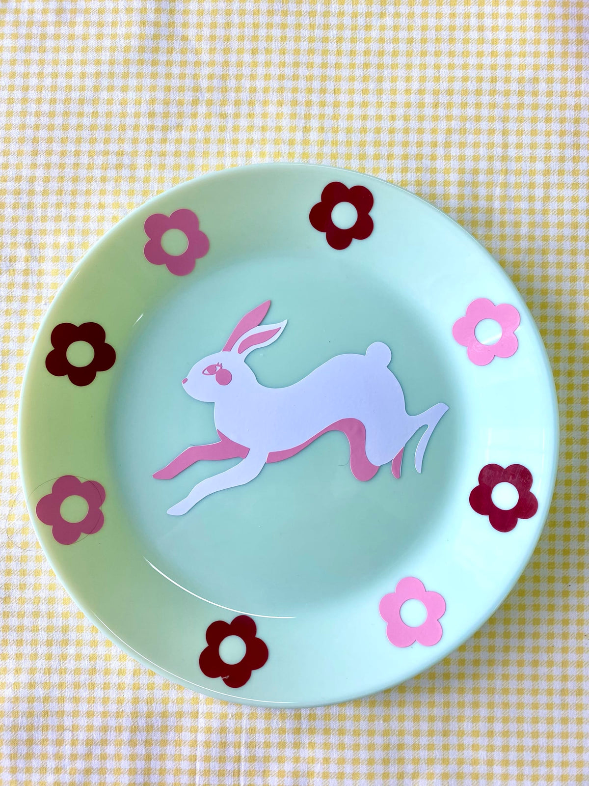 Plato Decorativo Conejo