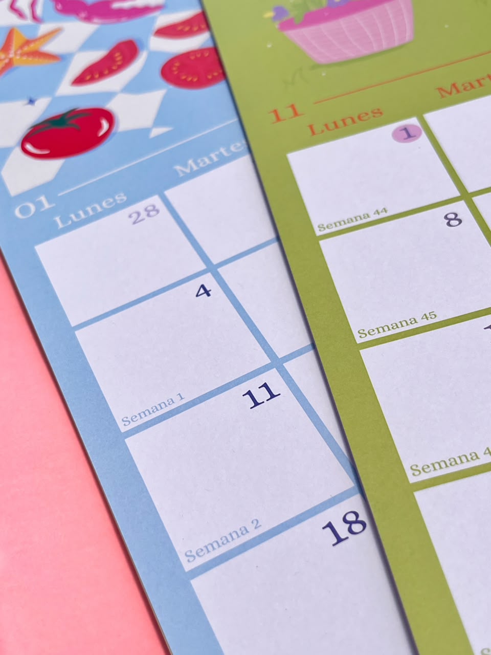 Calendario de Pared Ilustrado Meraki 2027