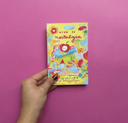 Mini libro Coloreable Vivo de Nostalgia Base