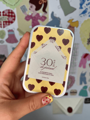 Mini cajita 30 días de journal