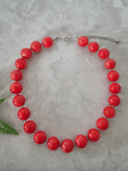 Collar Chicle Naranjo
