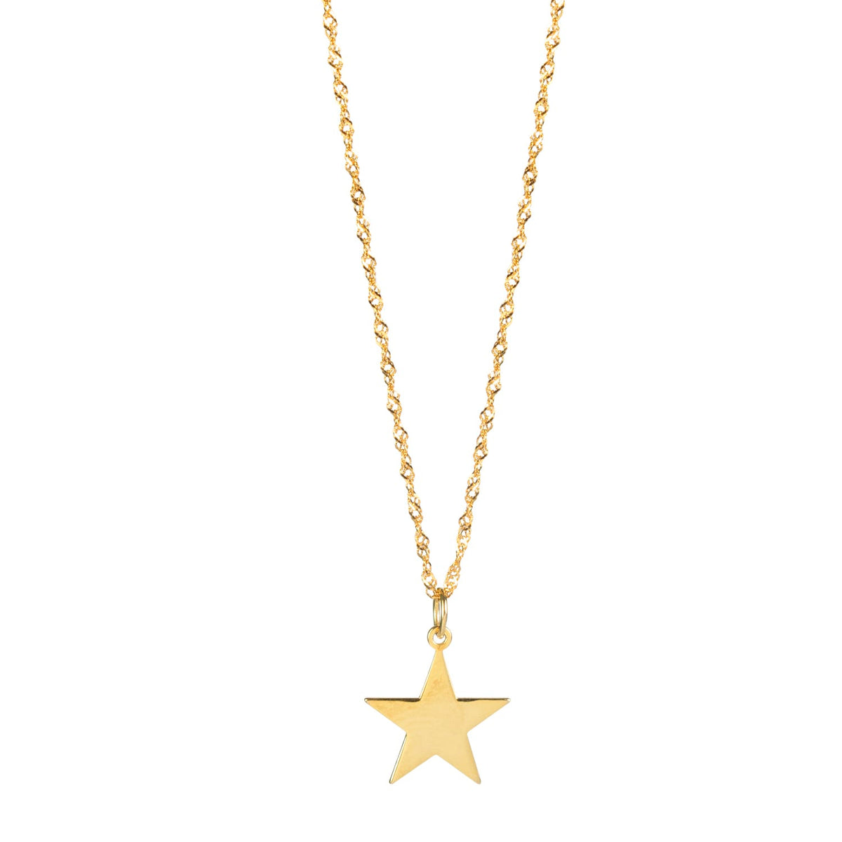 COLLAR GOLD VERMEIL ESTRELLA XL xl