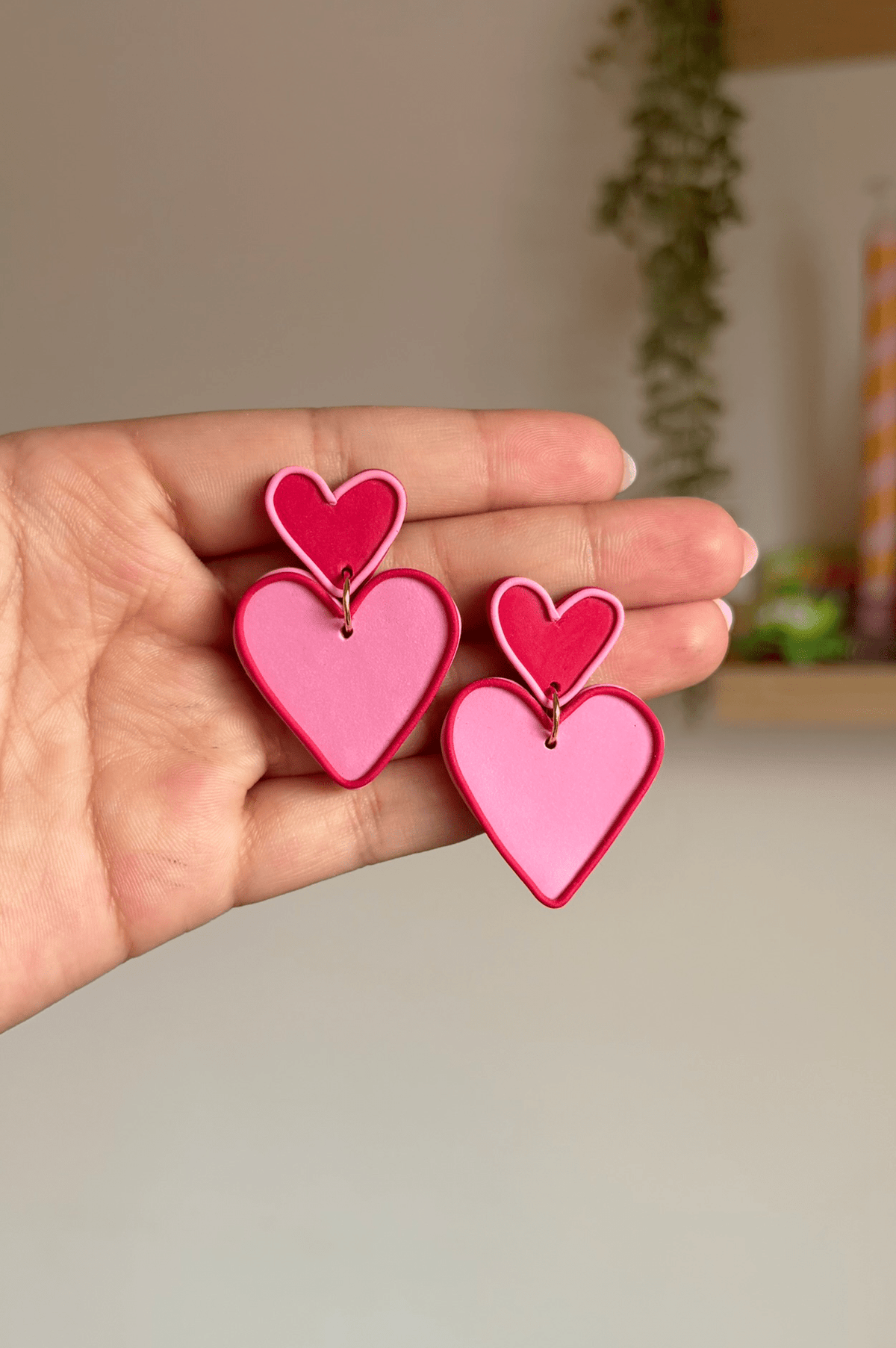 Corazones Rosado Rojo