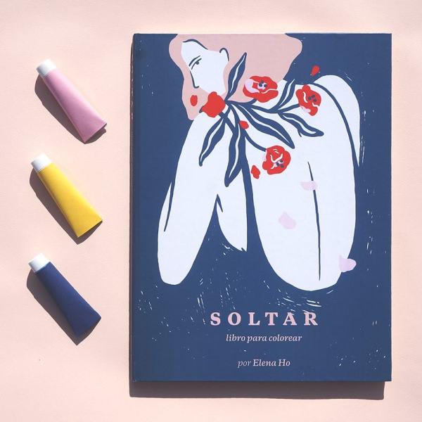 Libro “SOLTAR” por Elena Ho para colorear