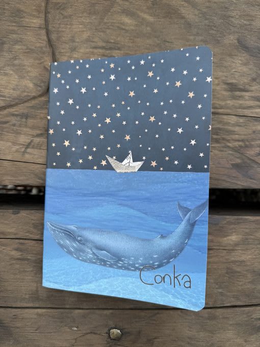 Libreta Corchete Ballena