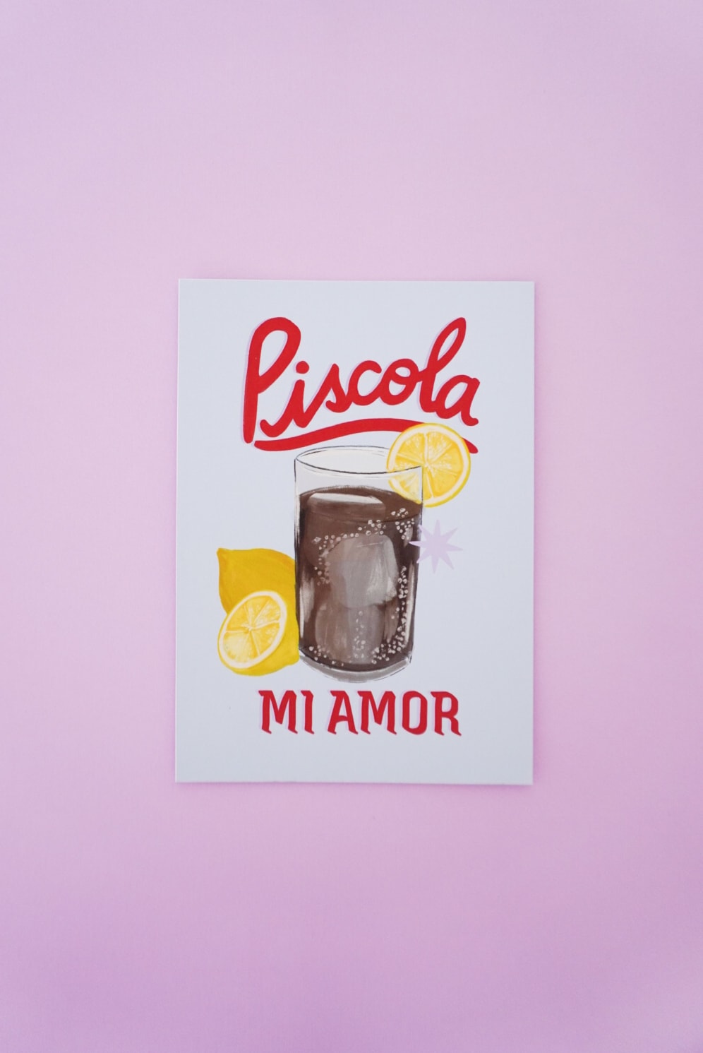 Postales Piscola