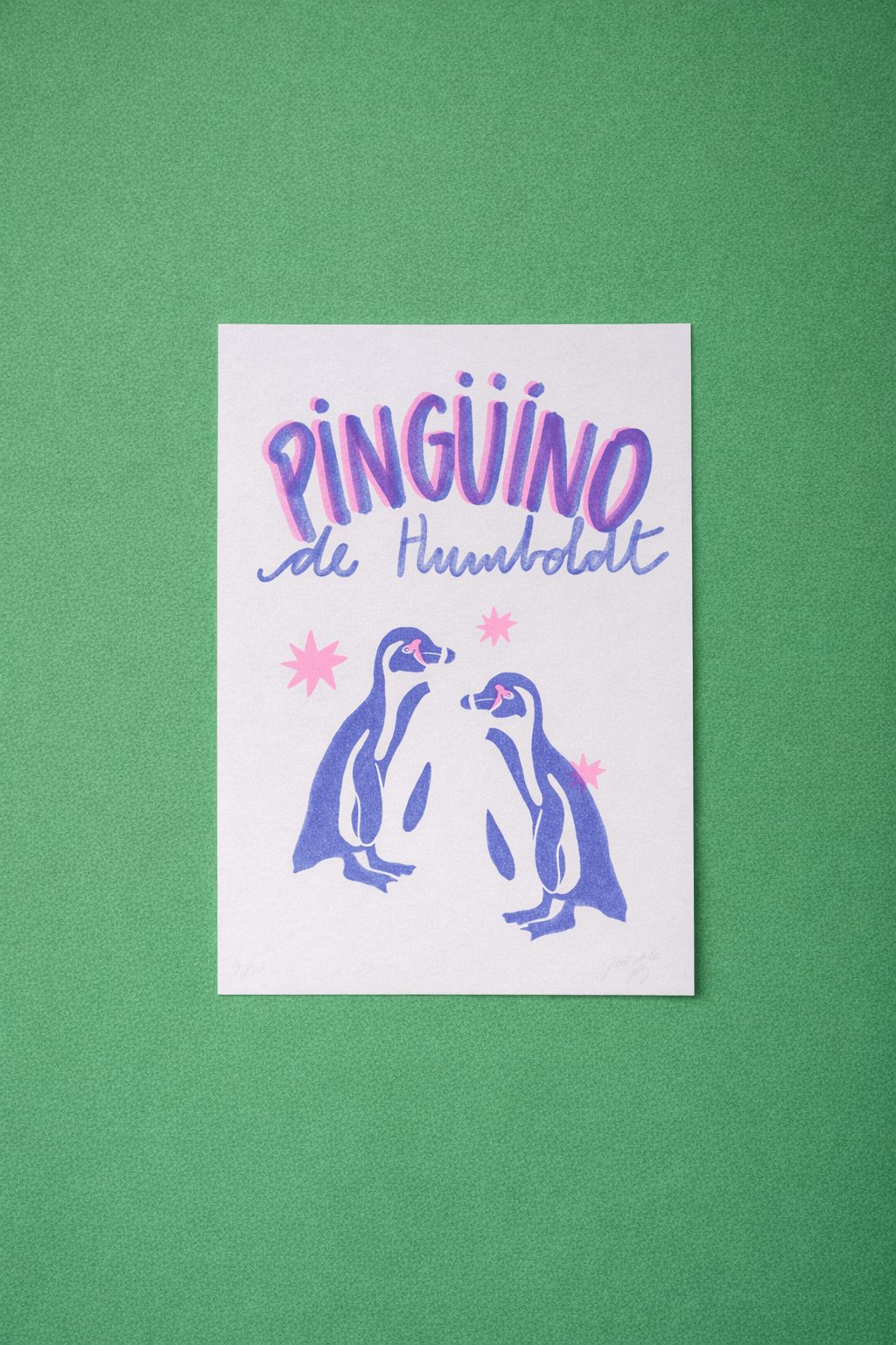 Risografía Pinguinos