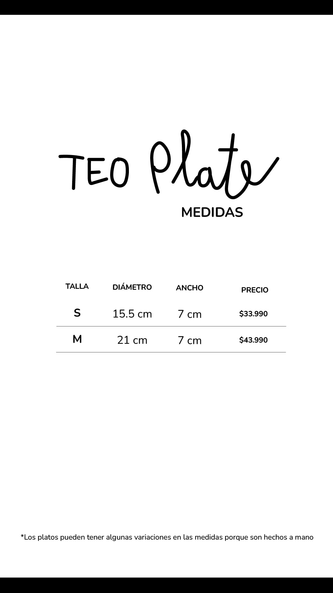 TEO PLATO COLORES PEPA ESPINOZA S