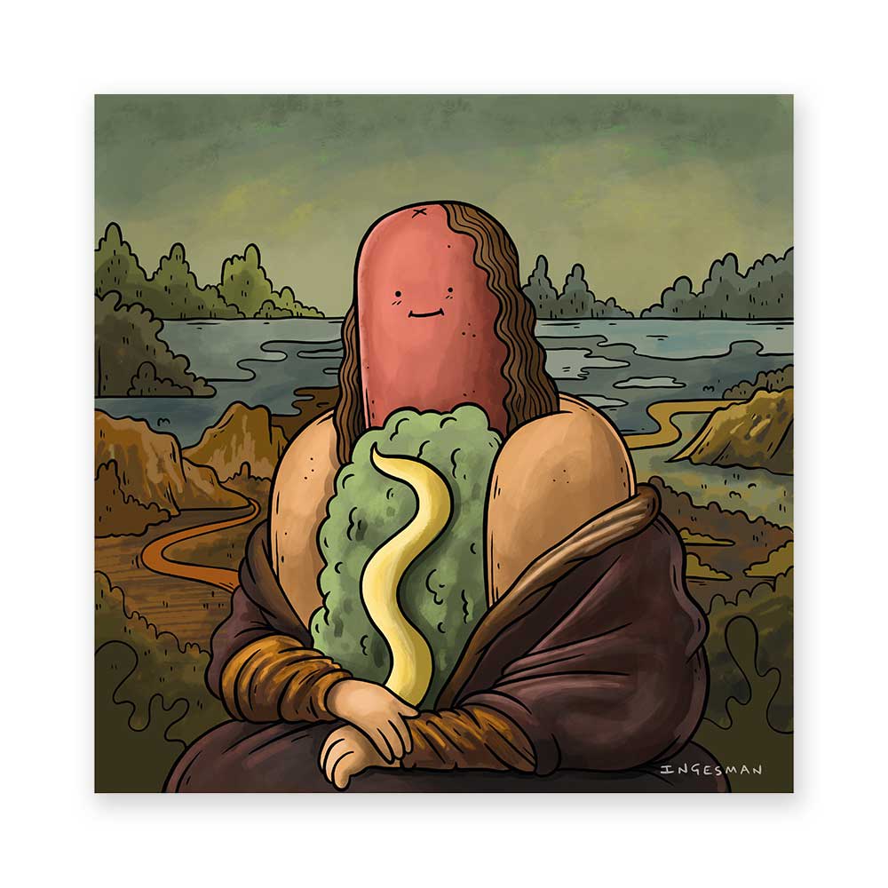Print la Mona Lisa