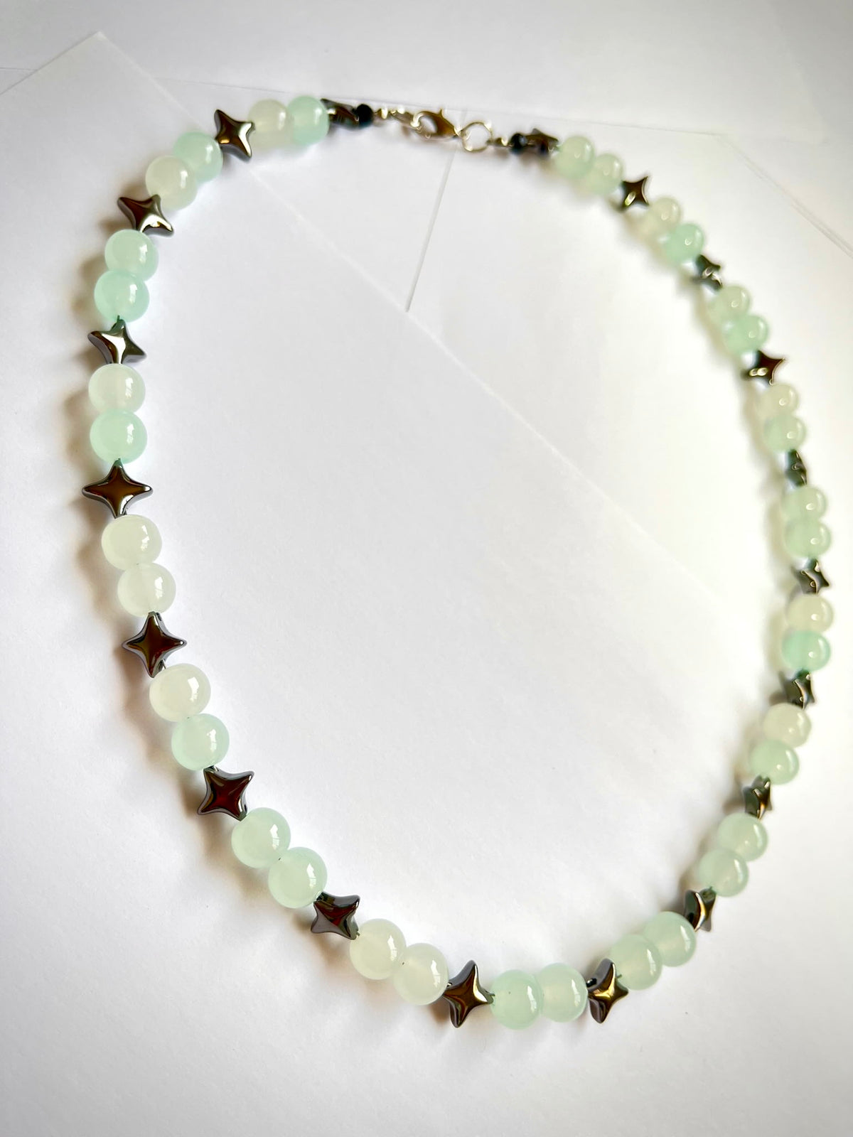 Collar Glass destellos 3