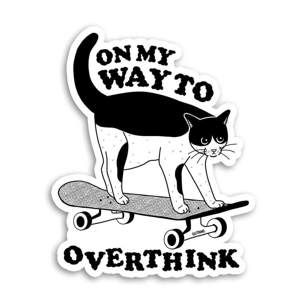 Sticker waterproof (on my way to overthink) Base
