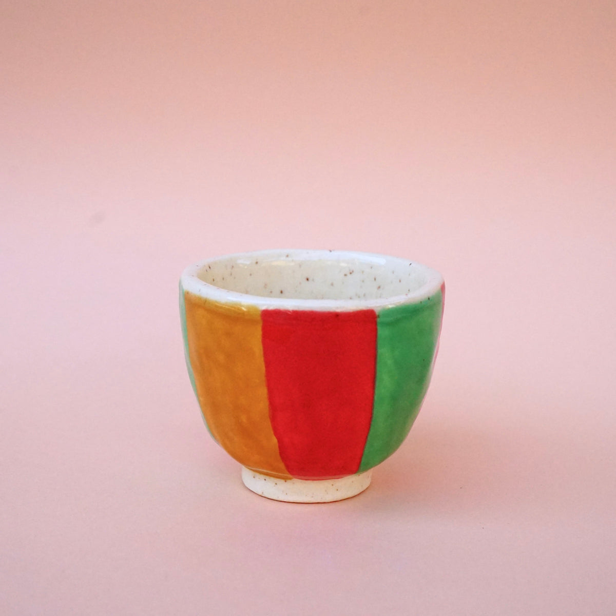 Taza café rojo verde 01 Taza para café