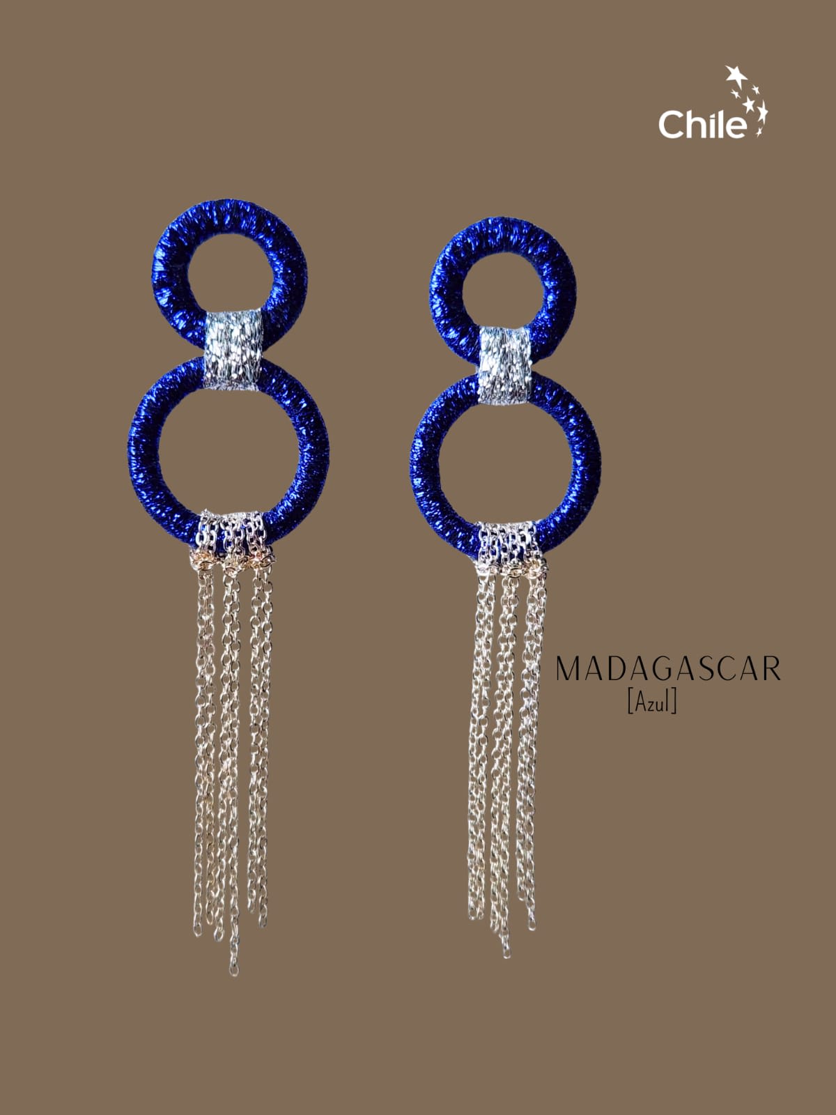 Aros Madagascar Azul Base