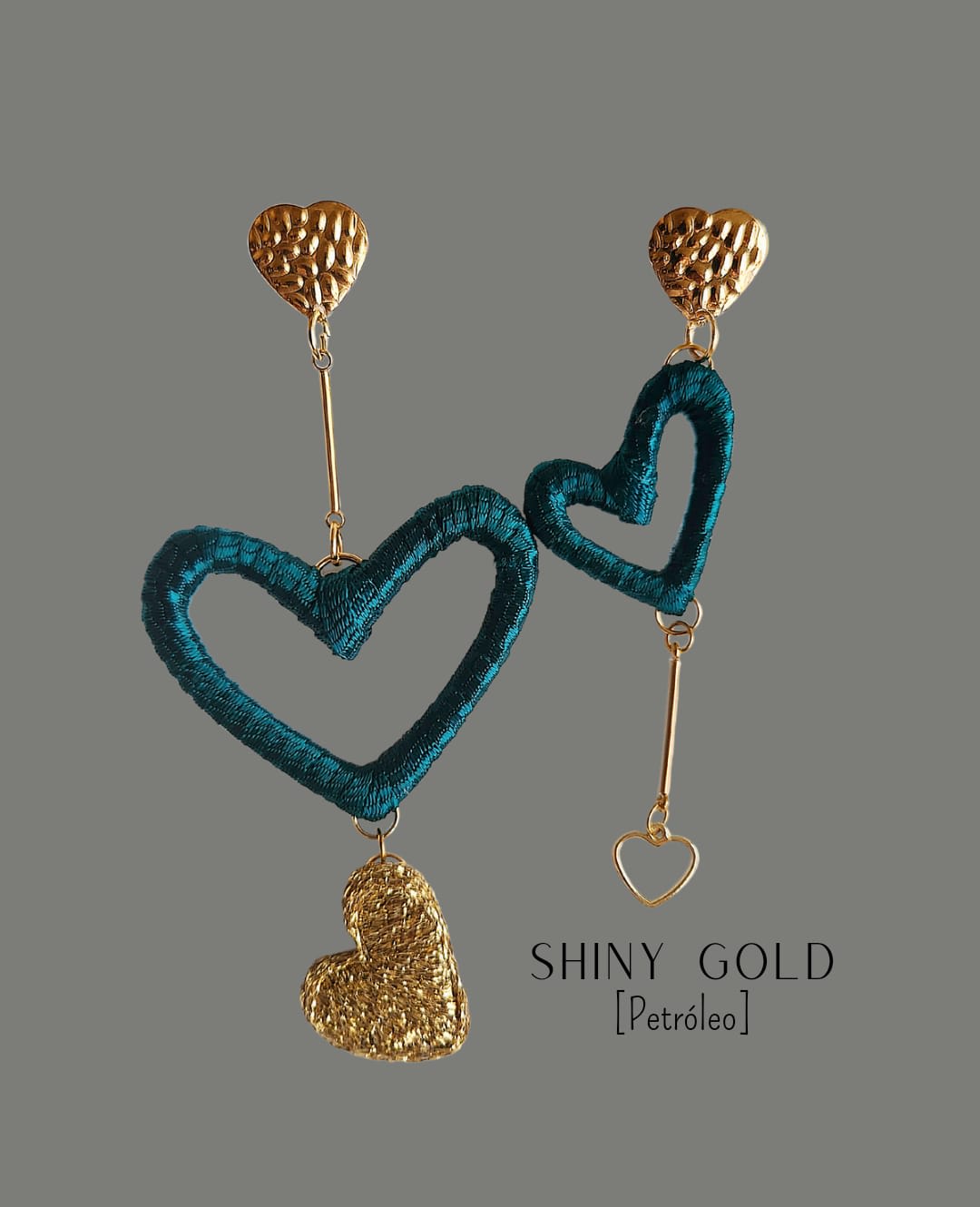 Aros Shiny Gold Petroleo Base