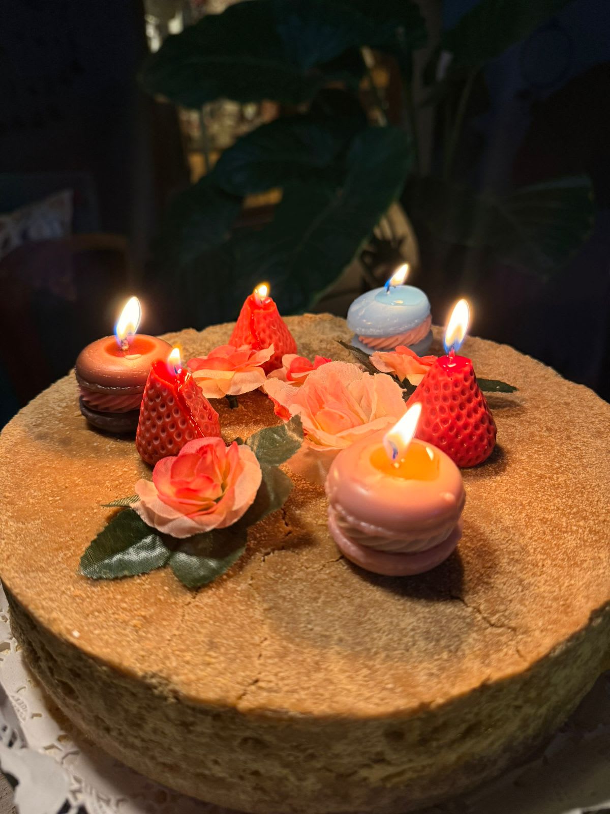 VELAS FRUTILLA ( pack 3 )