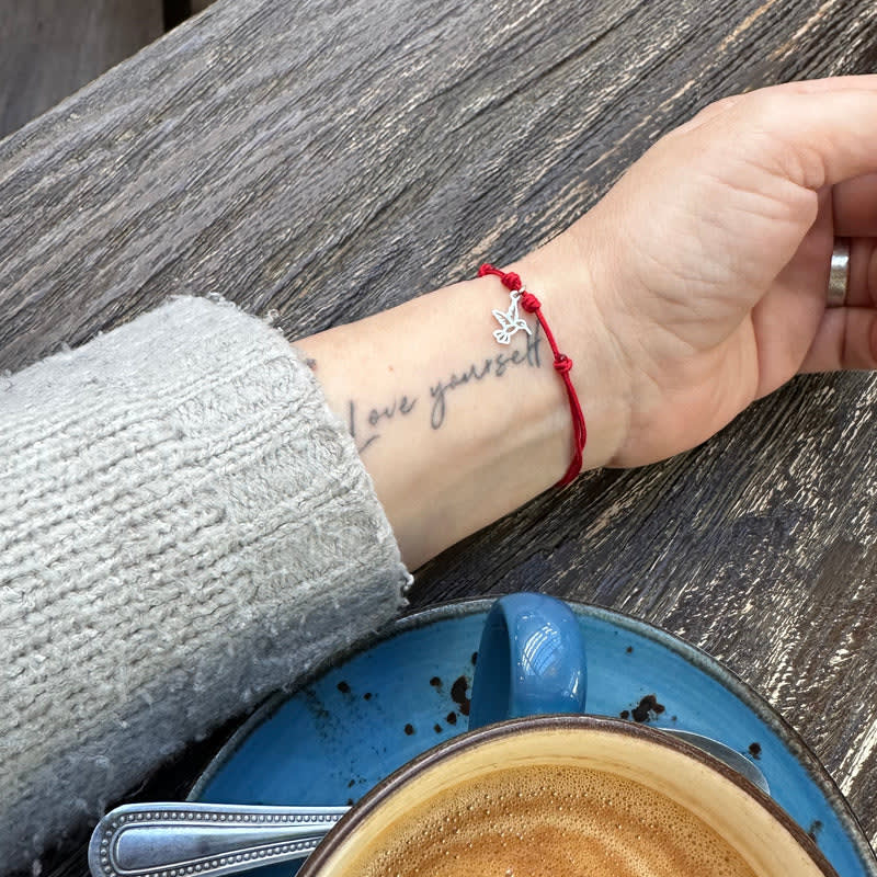 Pulsera Colibri Rojo