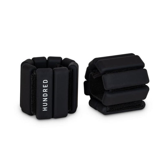 Set de 2 pesas de Tobillos y Muñecas 1 kg – Negro