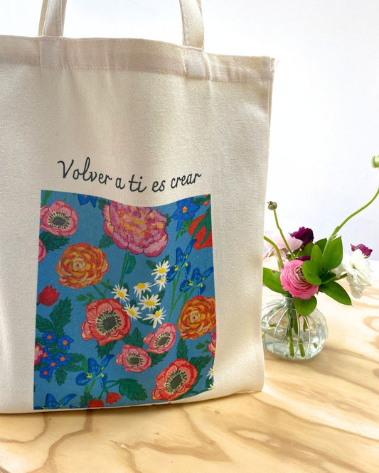 Totebag Volver a Ti Frases