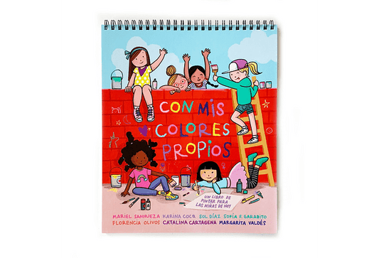 Con mis colores propios Libro para colorear