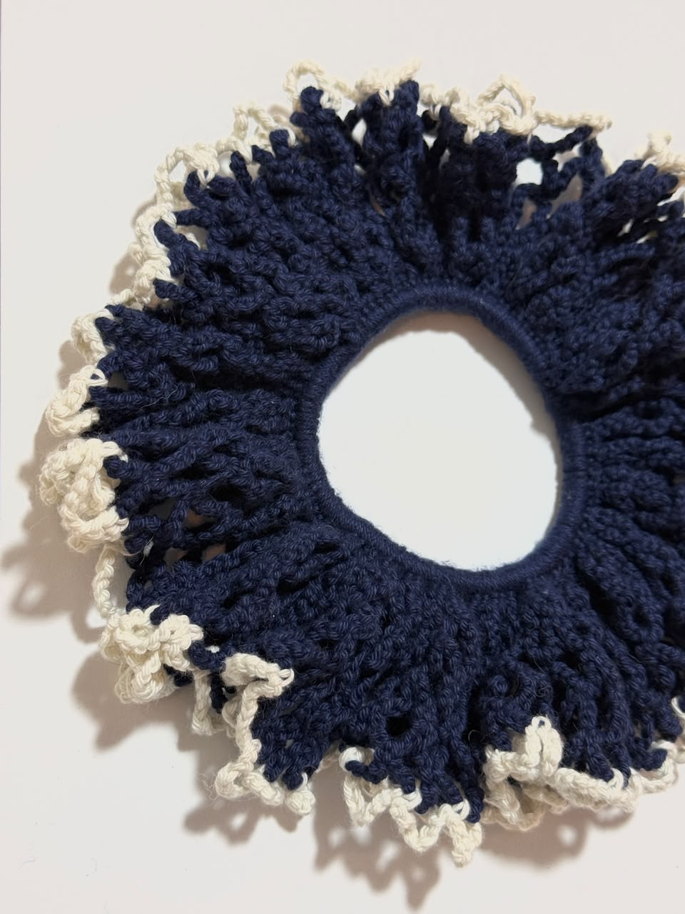 SCRUNCHIE AZUL MARINO