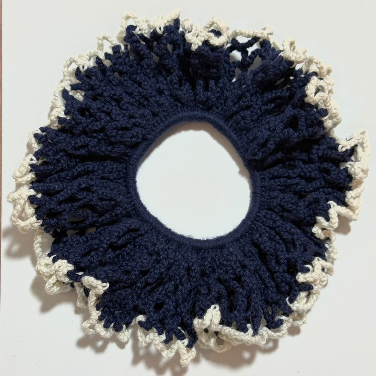 SCRUNCHIE AZUL MARINO