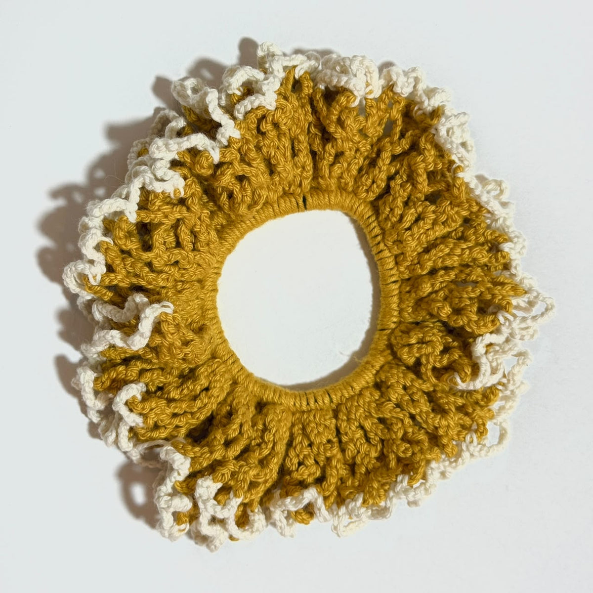 SCRUNCHIE mostaza
