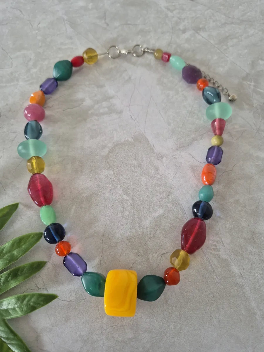 Collar Pepita Multicolor