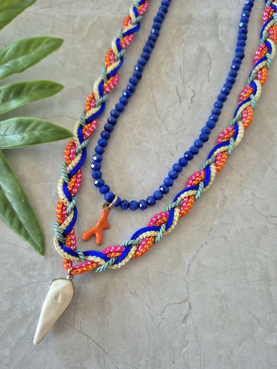 Collar Malibú Azul