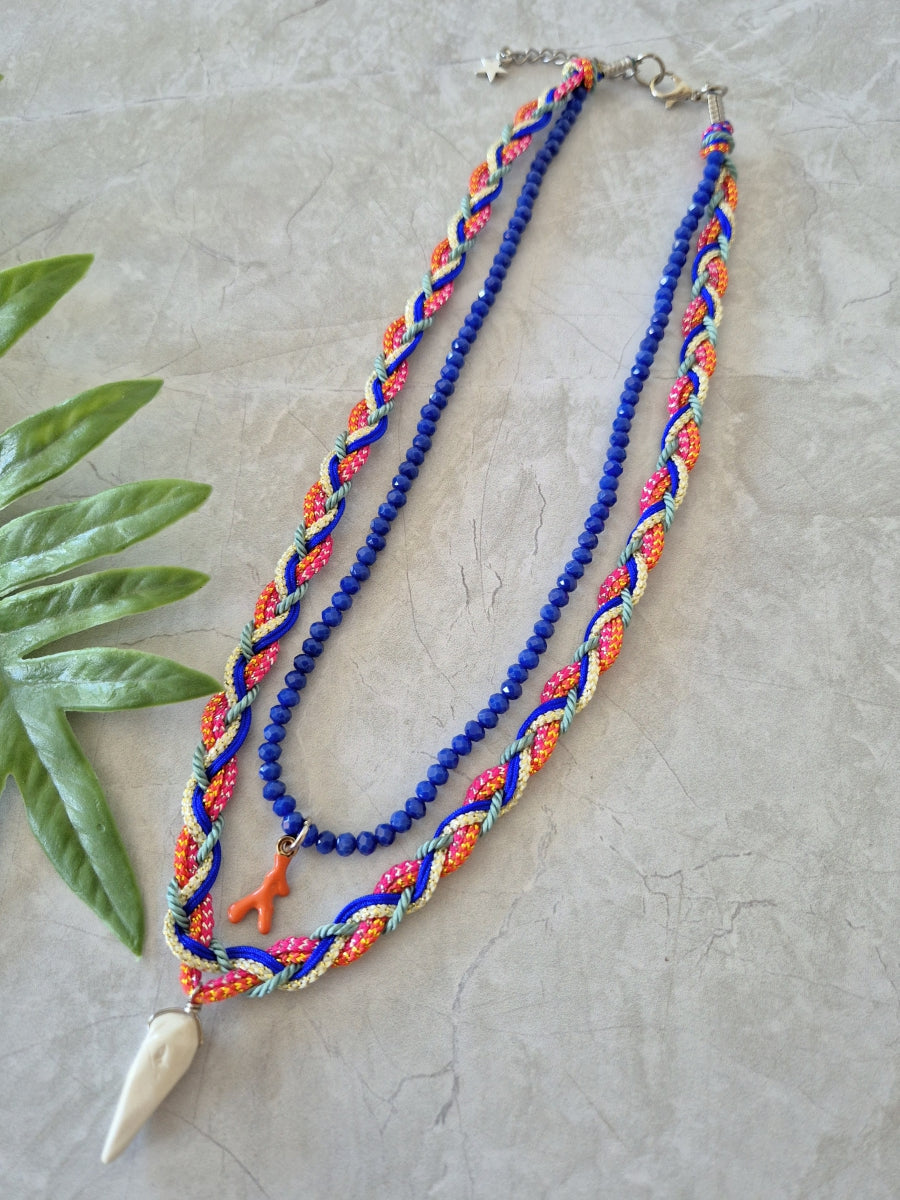 Collar Malibú Azul