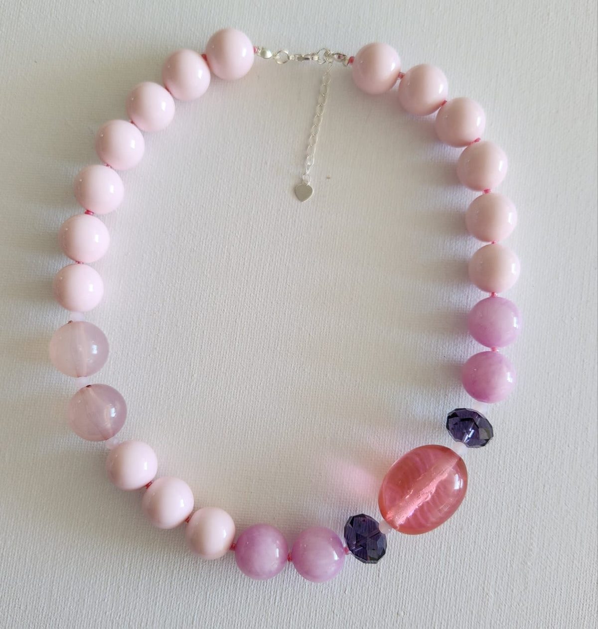 Maxi Collar Multiformas Rosa Paste