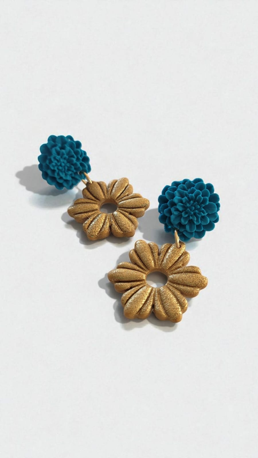 Flora Mini Flor Azul Turquesa