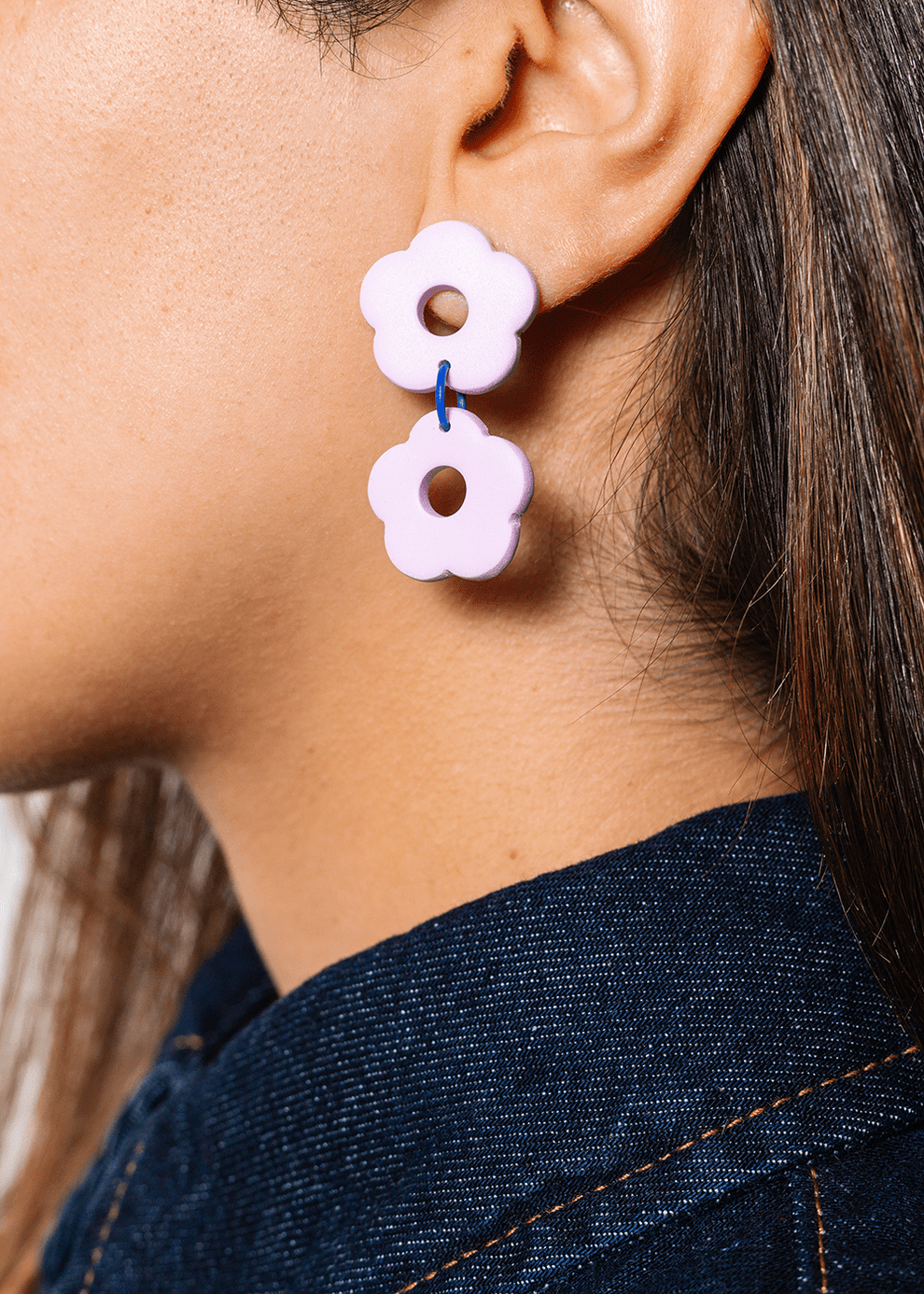 Doble Flor Color Azul – DECATALOGO