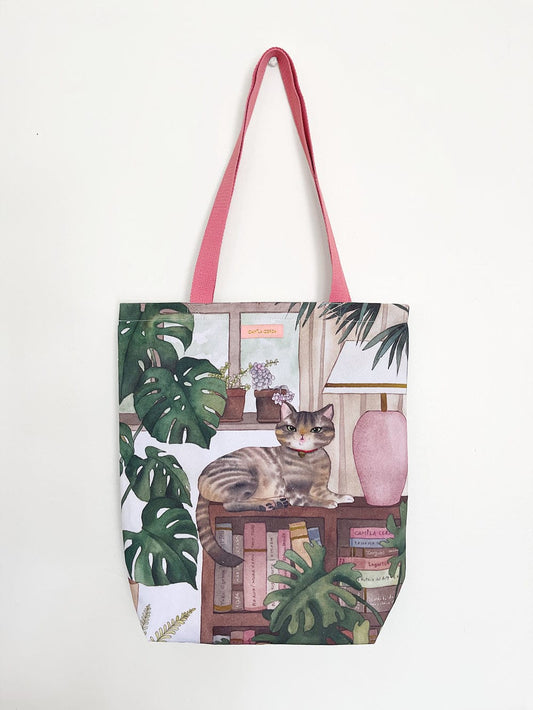 Tote Bag el gato literario
