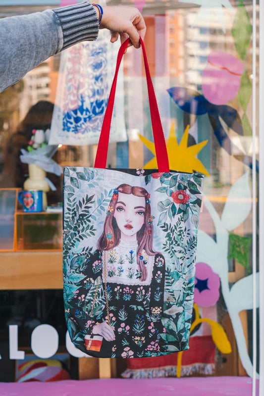 Tote Bag el Jardín Secreto Ellia Sophia