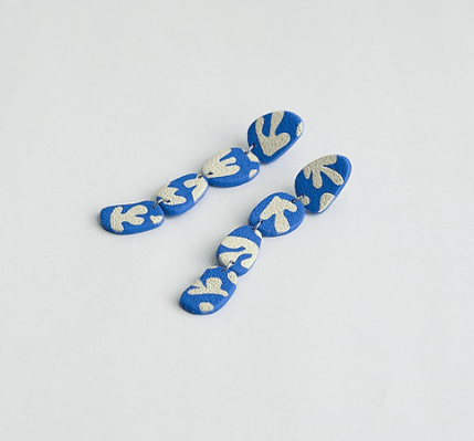 Aros Matisse Grande Azul-Beige