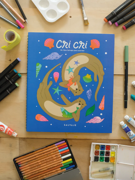 Cri cri Libro para colorear
