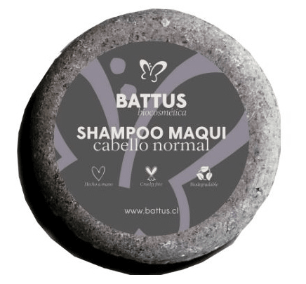 Shampoo sólido maqui