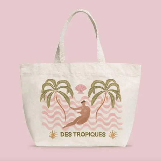 Tote bag Des tropiques