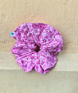Maxi colet Flores tonos rosados T.UNICA