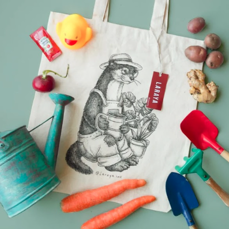 Totebag Chungungo jardinero base