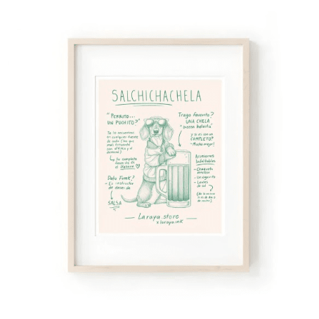 Print animal Salchichela base