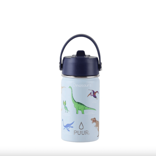 Botella Activa Dino Blue 350ml Base