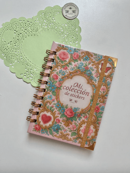 Cuaderno Mi colección de stickers AZUL – DECATALOGO