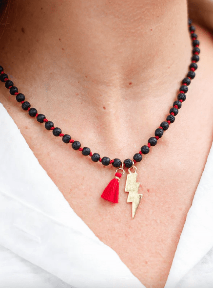 Collar Rayo Rojo