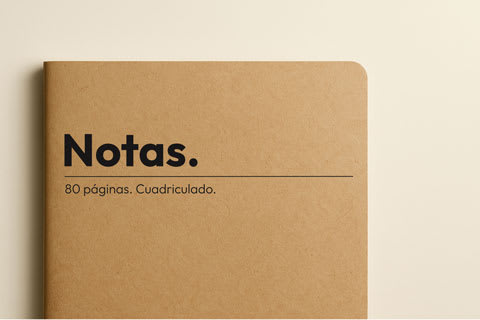 Cuaderno Cuadros Pocket (pequeño) Cuaderno básico cuadros pequeño