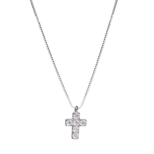 Collar Cruz Plata