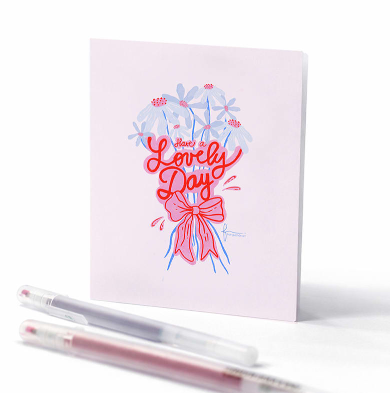 Tarjeta Habe a lovely day