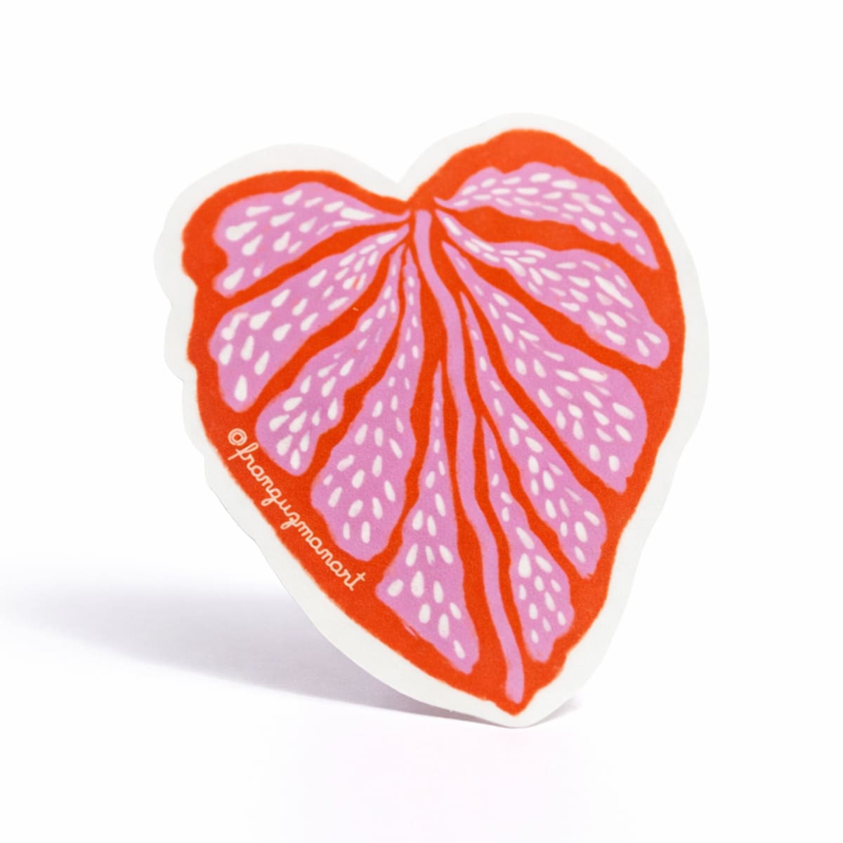 Sticker Monstera Corazón