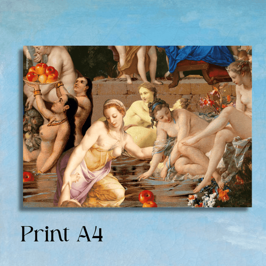 Print Fuente de virtud detalle A4