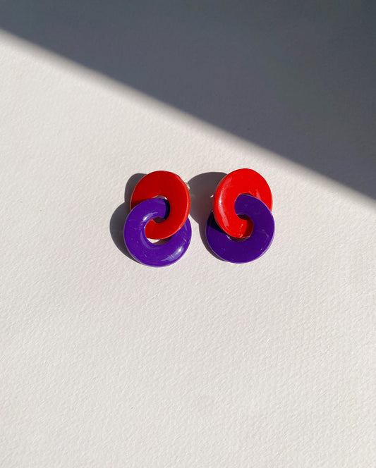 Geminis Mini Rojo Morado Base